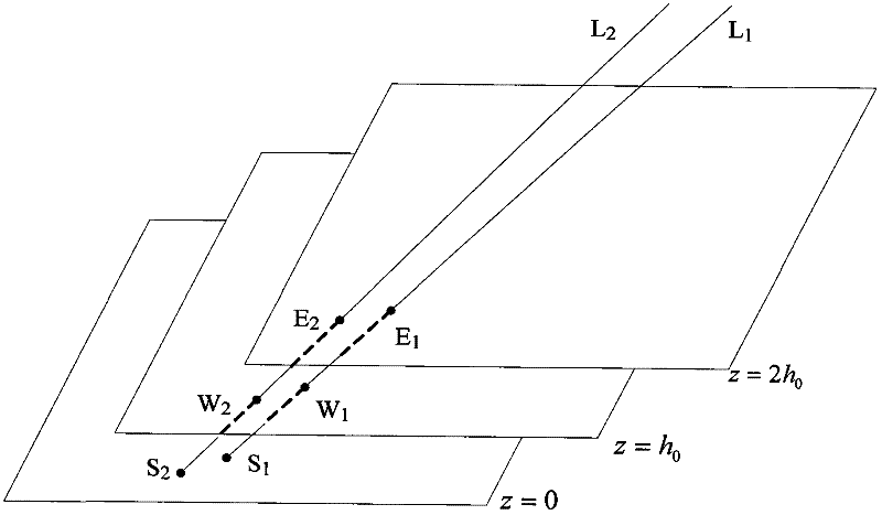 Method for positioning forest fire by forest fire fighting helicopter