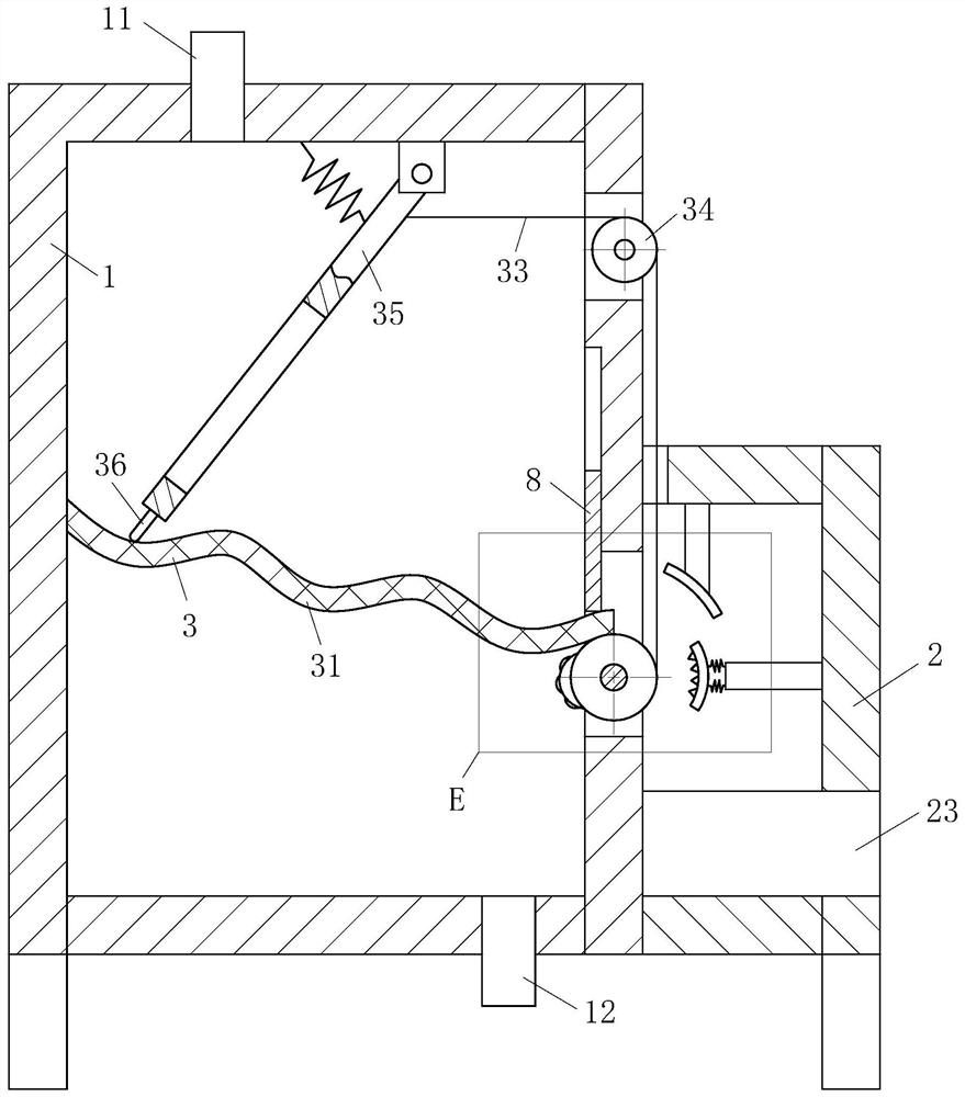 A rare earth particle separation system