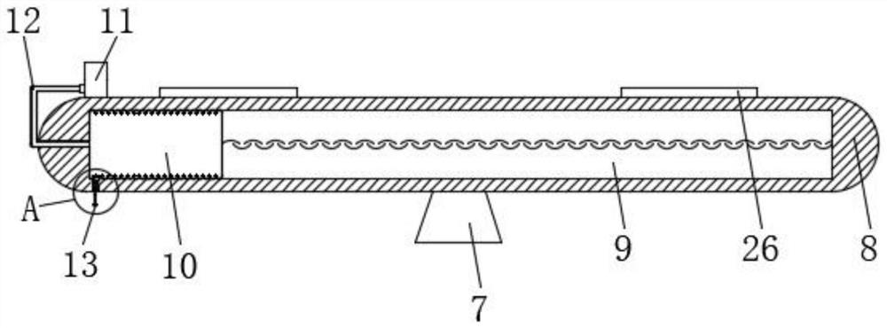 An automatic adjustment device for testing and exercising balance ability of elderly patients