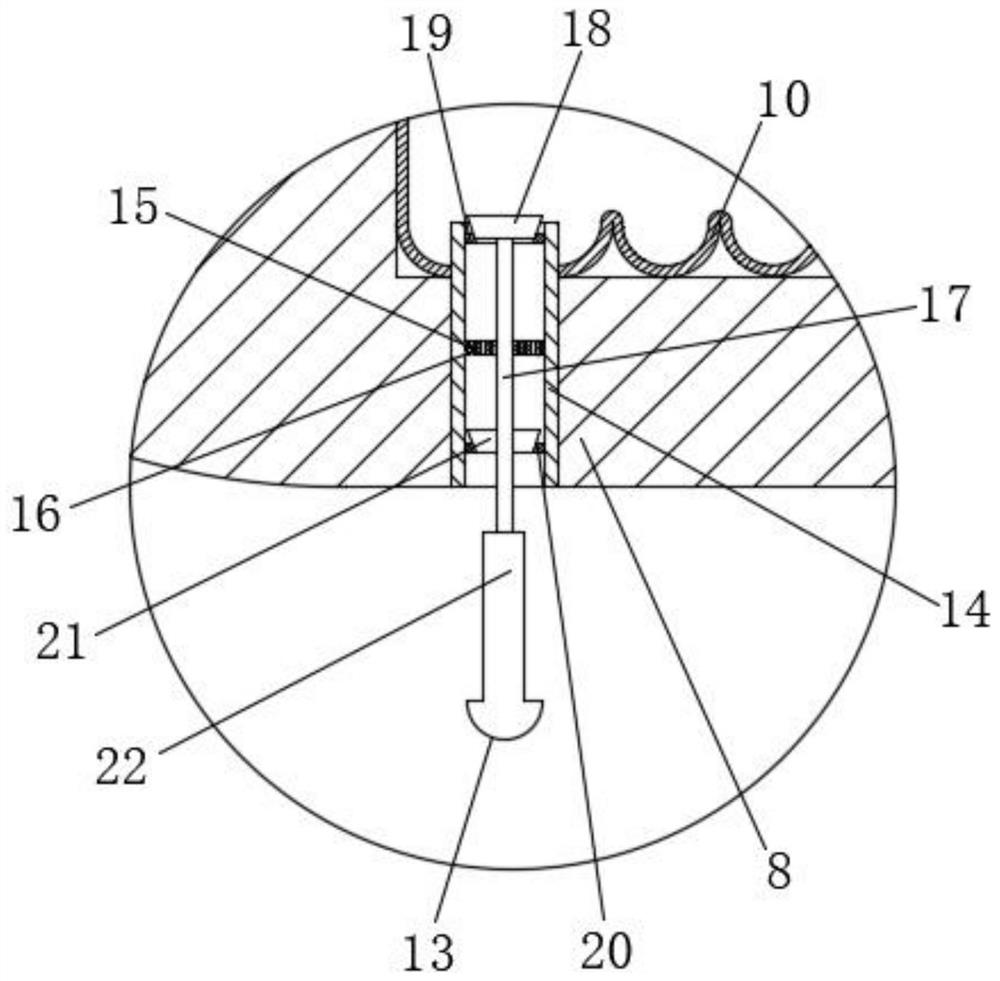 An automatic adjustment device for testing and exercising balance ability of elderly patients