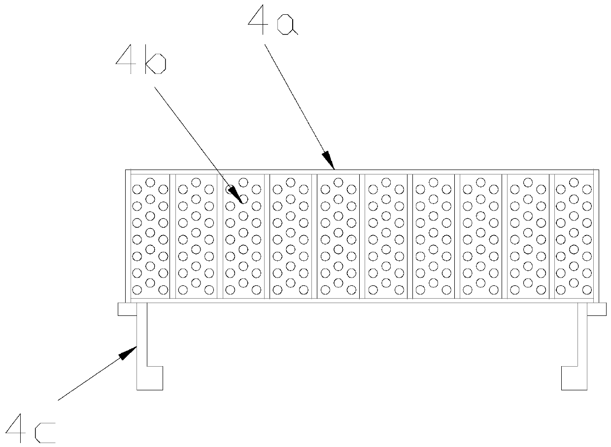 Grid type sewage treatment apparatus