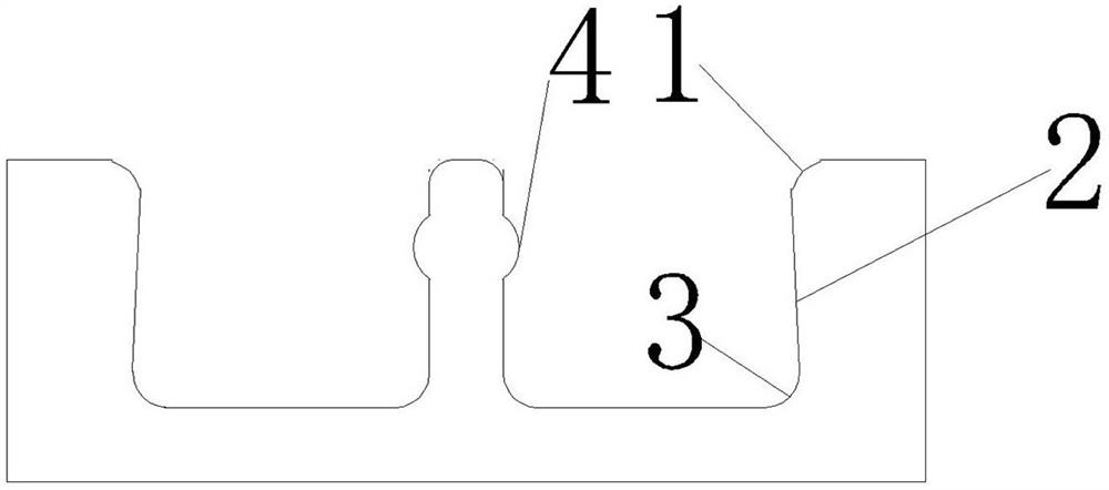 Floor and wallboard button type lock catch structure