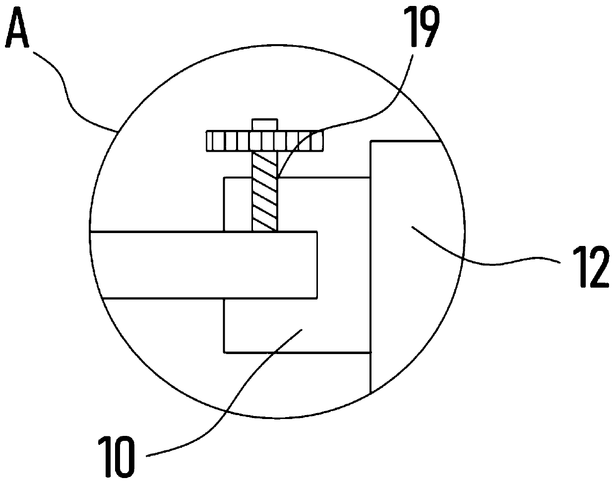 Basketball stand backboard surface grinding device