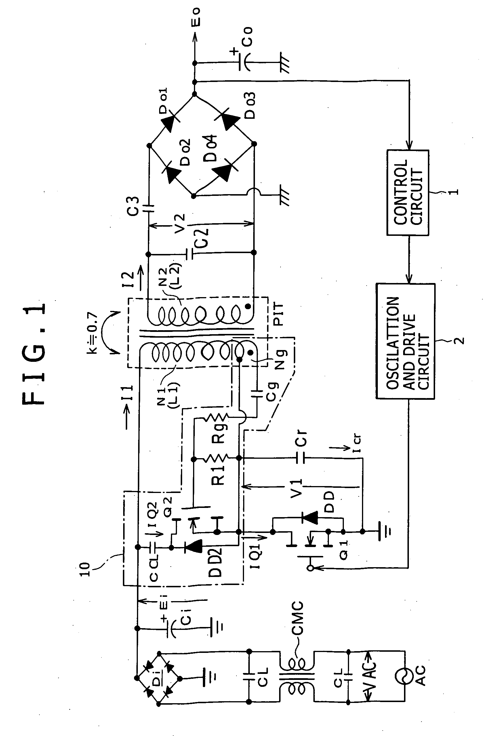 Switching power supply circuit