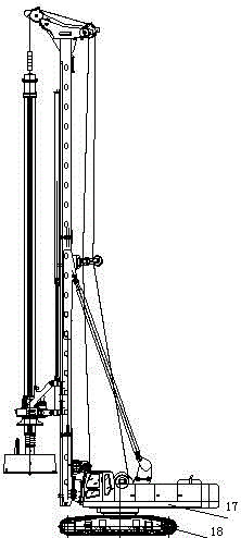 Large-scale rotary drilling machine