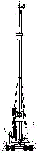 Large-scale rotary drilling machine