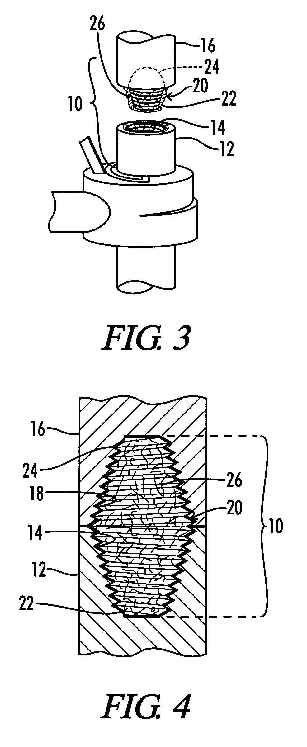 Cemented electrode joint and process for curing the same