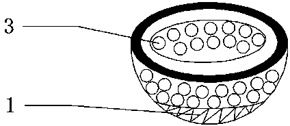 Quantitative compost sampling device and sampling method thereof