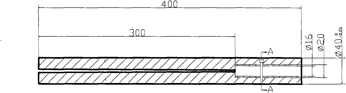 Simulation fracture plugging test device and test method