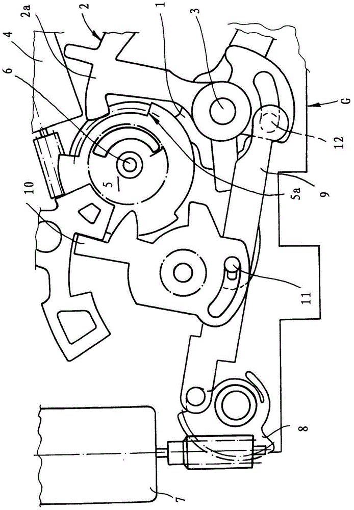 Motor vehicle door lock