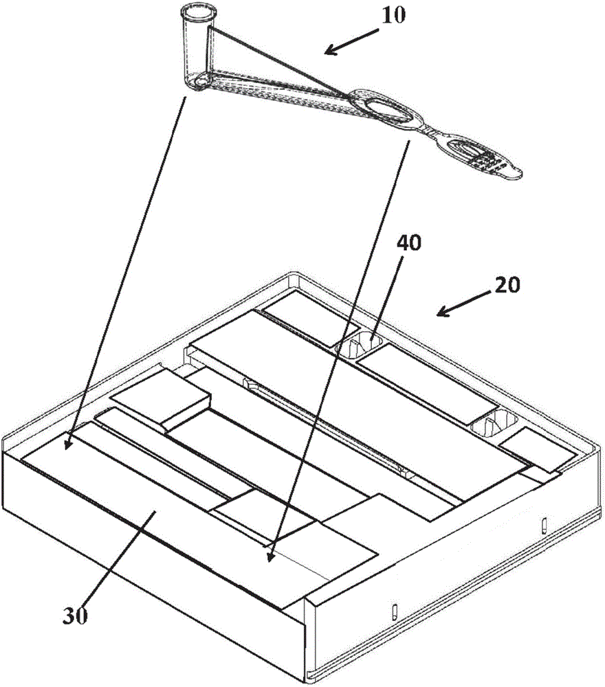 Devices, systems, methods and kits for receiving swab