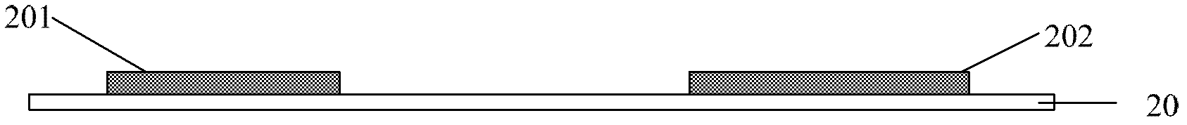 Production method for array substrate of active-matrix organic light-emitting display (OLED)