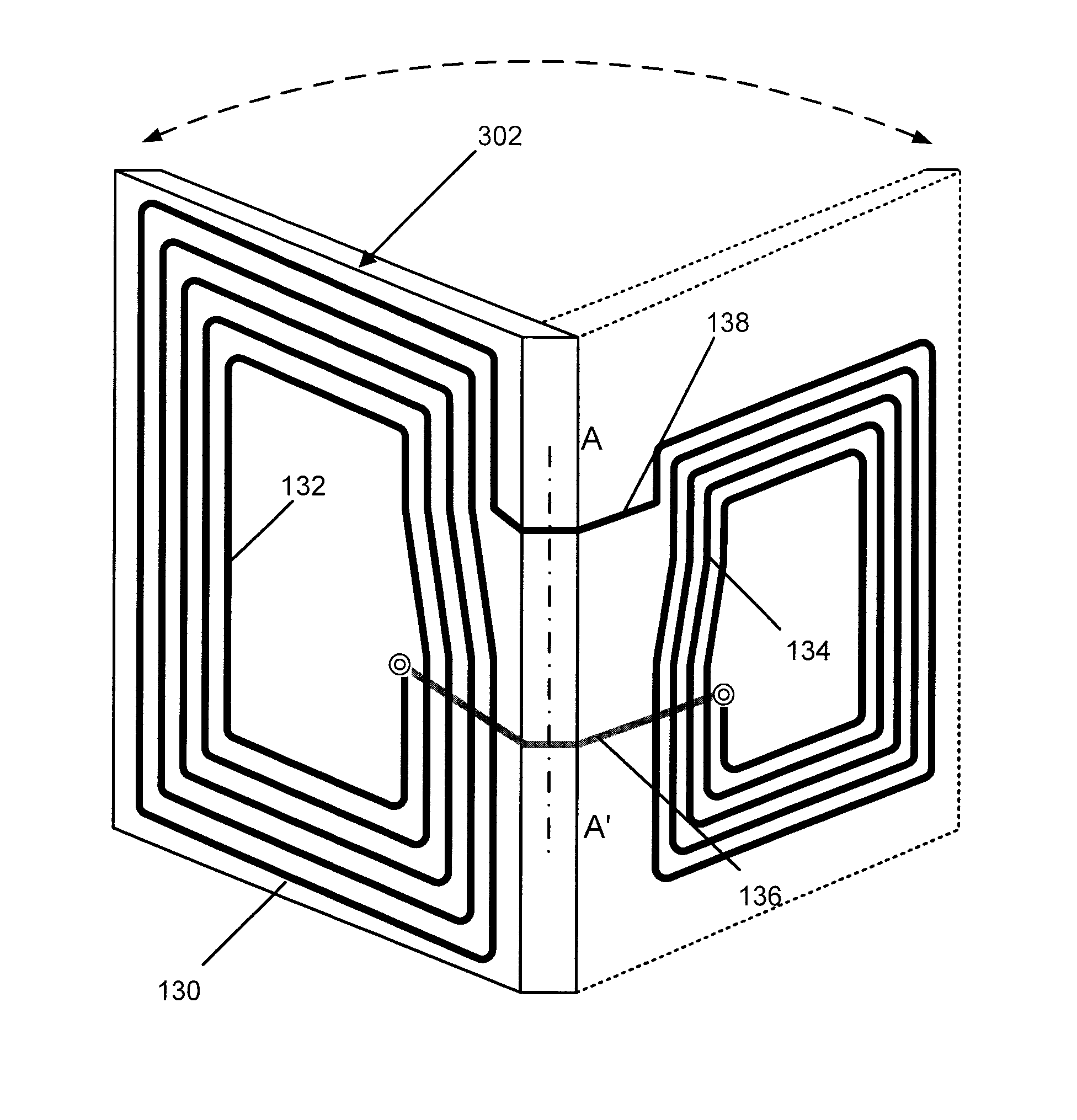 Systems and methods for enhancing the magnetic coupling in a wireless communication system