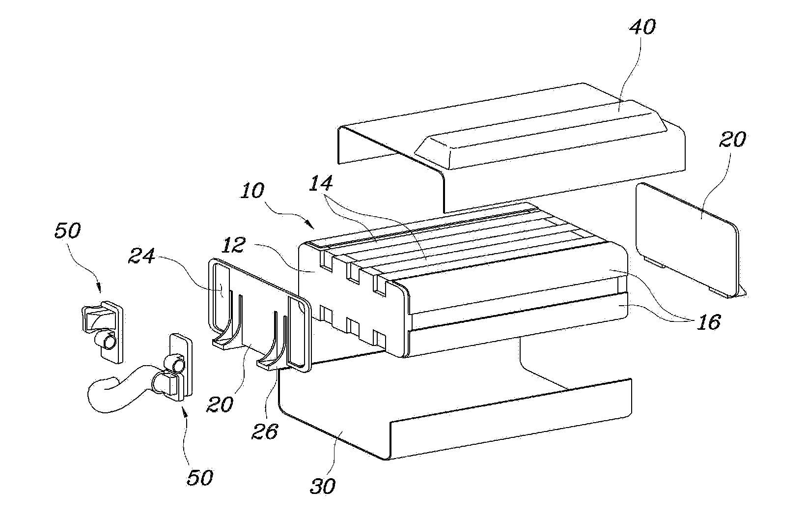 Fuel cell stack enclosure