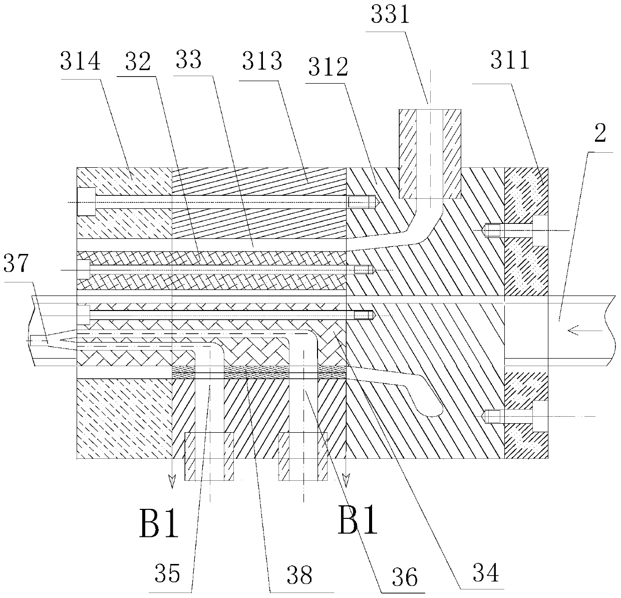 A kind of co-extruded composite plate and its preparation method