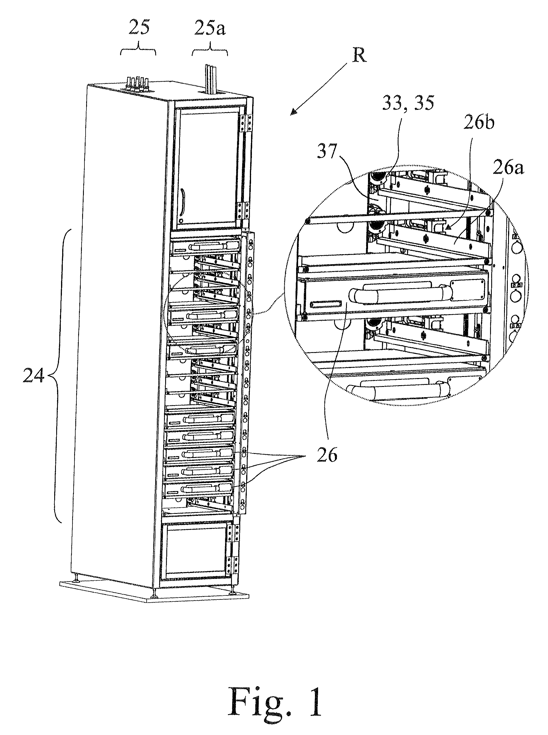 Device for providing connection elements