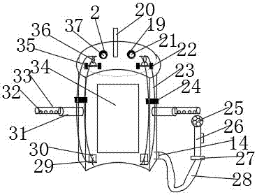 Pesticide mixing and spraying device for agriculture