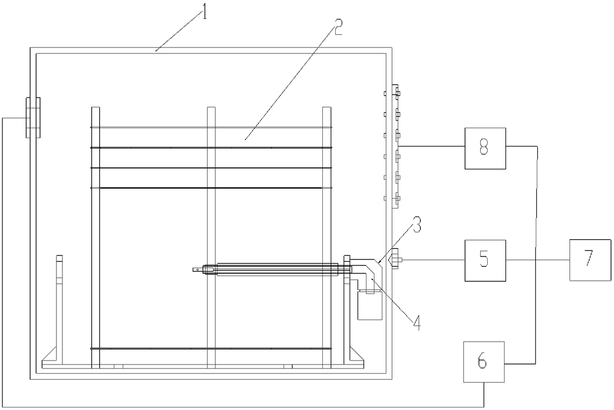 Electric field sensor dynamic test calibration device