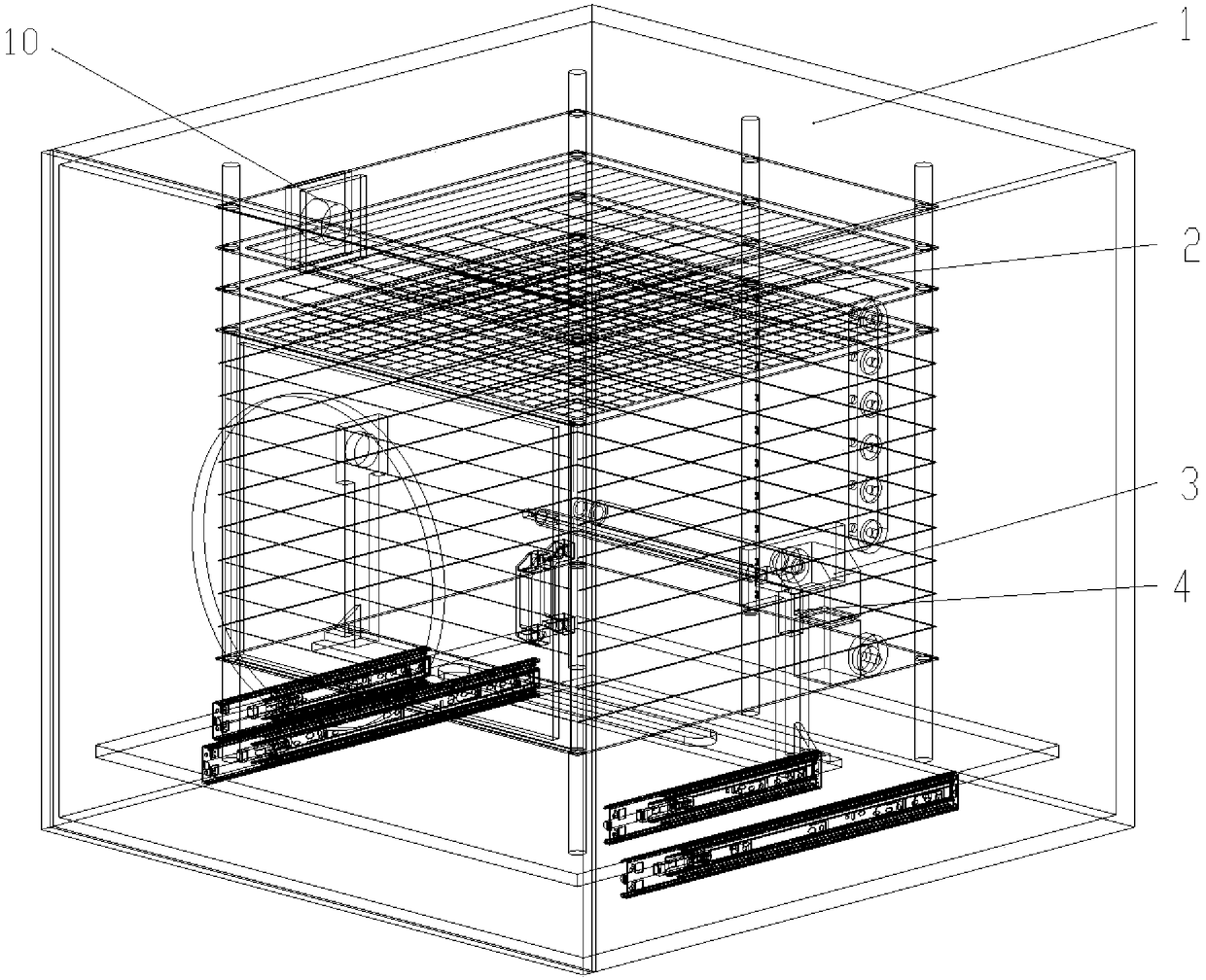 Electric field sensor dynamic test calibration device