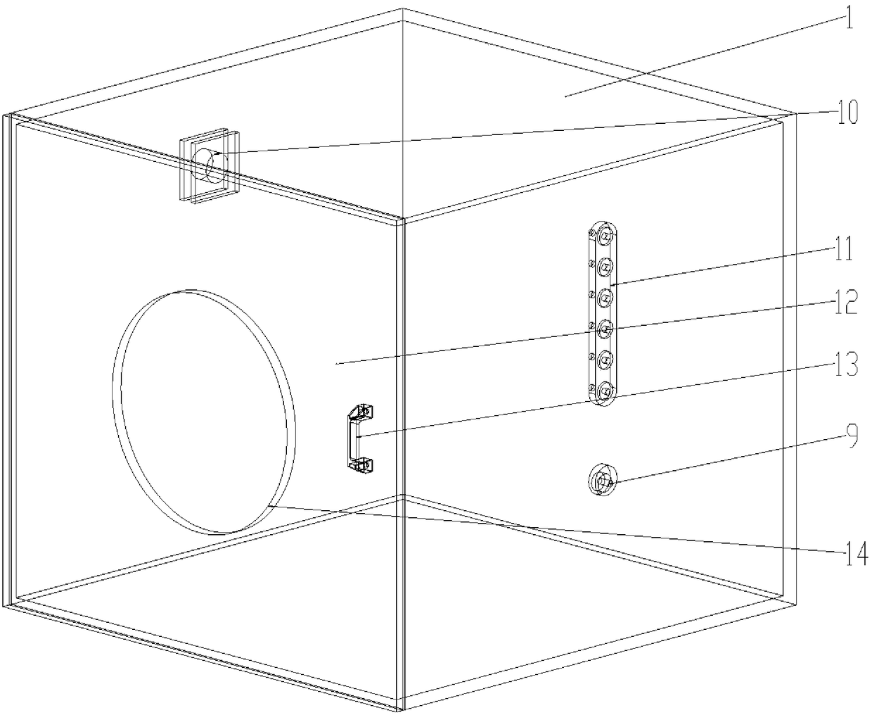 Electric field sensor dynamic test calibration device