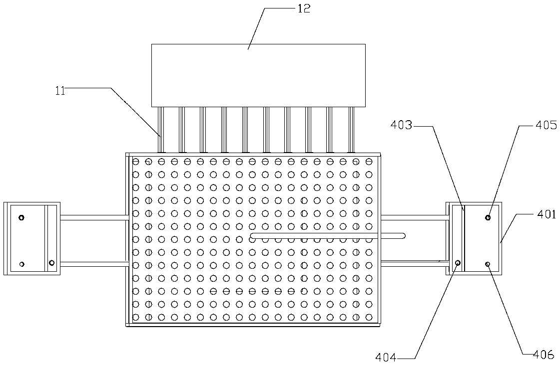 Device for simulating coupling effect of foundation pit excavation stress field and underground water seepage field