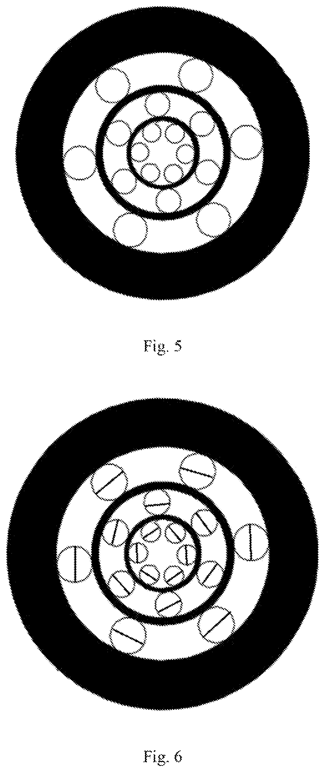 Anti-resonant hollow core optical fiber having multiple resonant layers