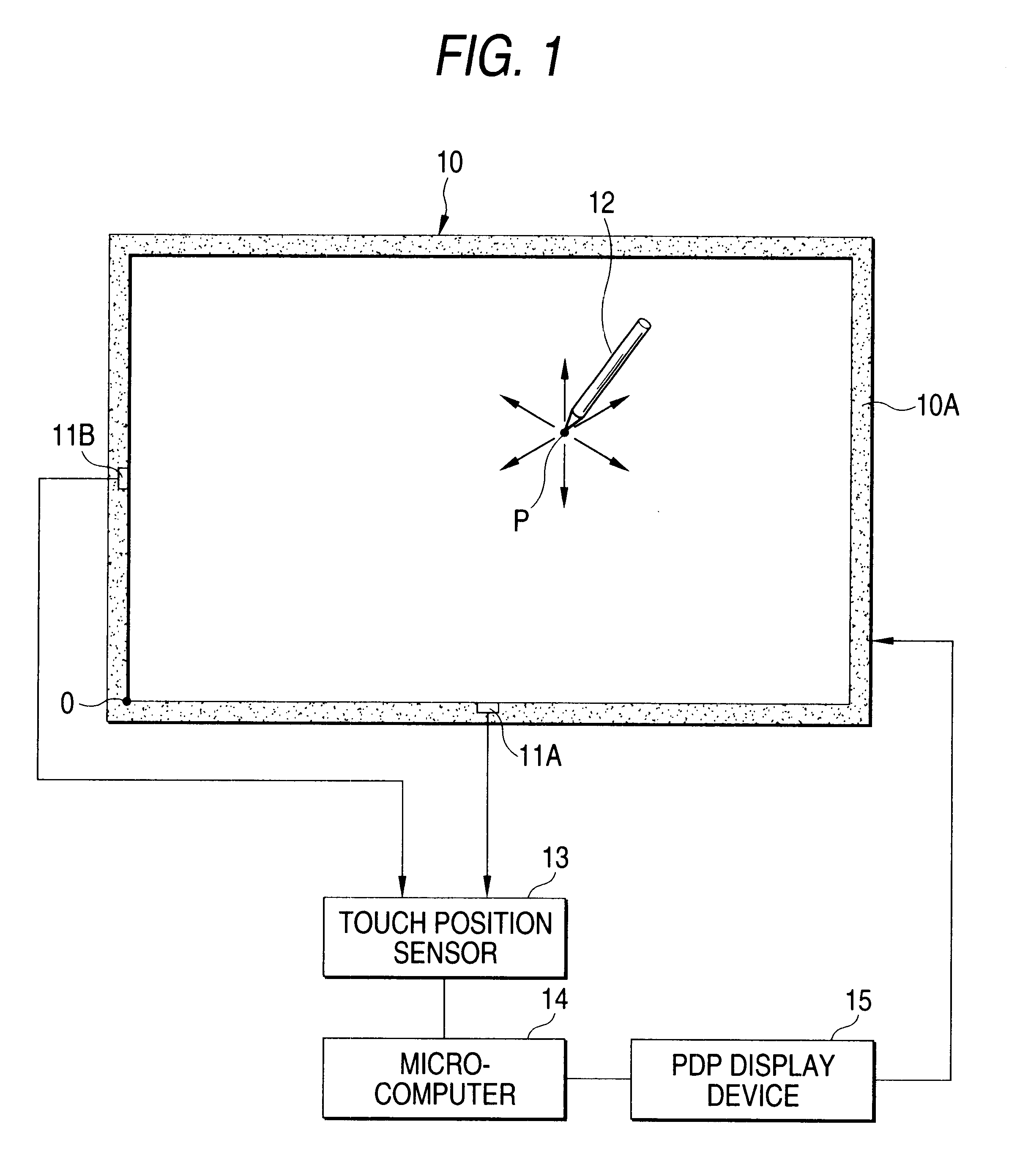 Touch panel device