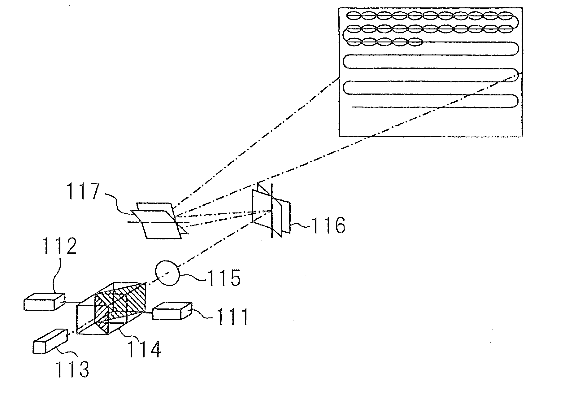 Scanning-type image display device and its image display method