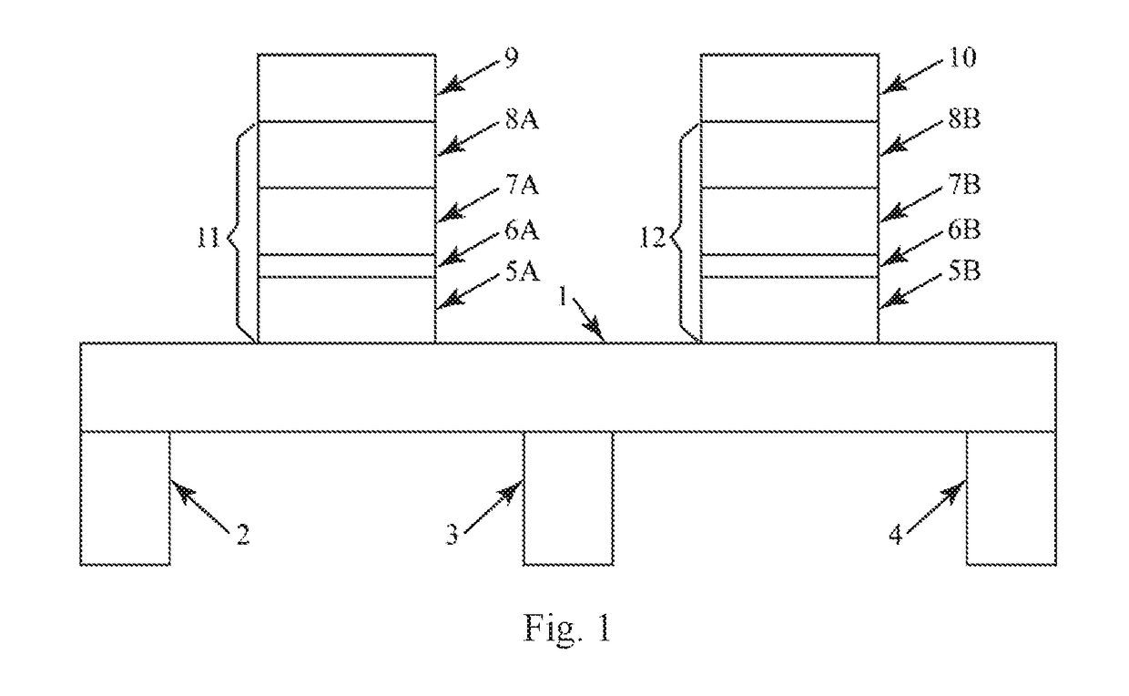 Complementary magnetic memory cell