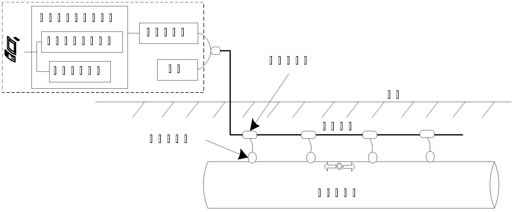 Optical fiber sensor-based natural gas pipeline leakage monitoring method and system and installation method for system