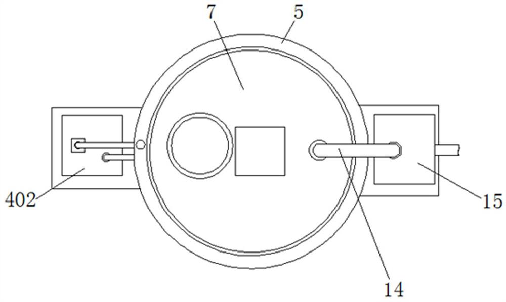 Tailing recycling device for starch glue production