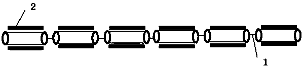 Method for processing novel roller in solar cell texturing equipment