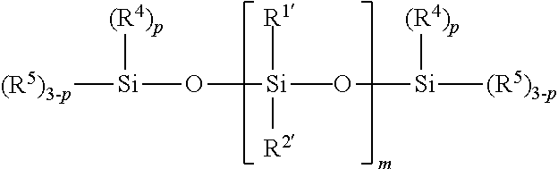 Silicone formulation with improved storage stability