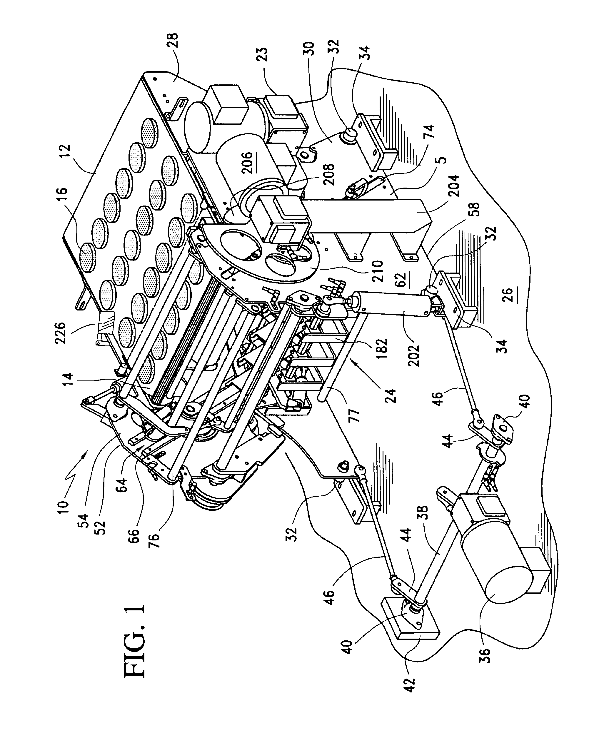 Method and apparatus for stacking discrete planar objects