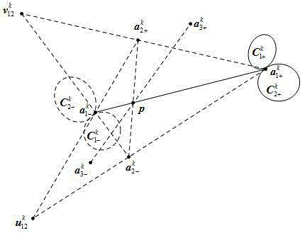 Method for calibrating parabolic catadioptric camera by using tangential two-ball image and orthogonal vanishing points