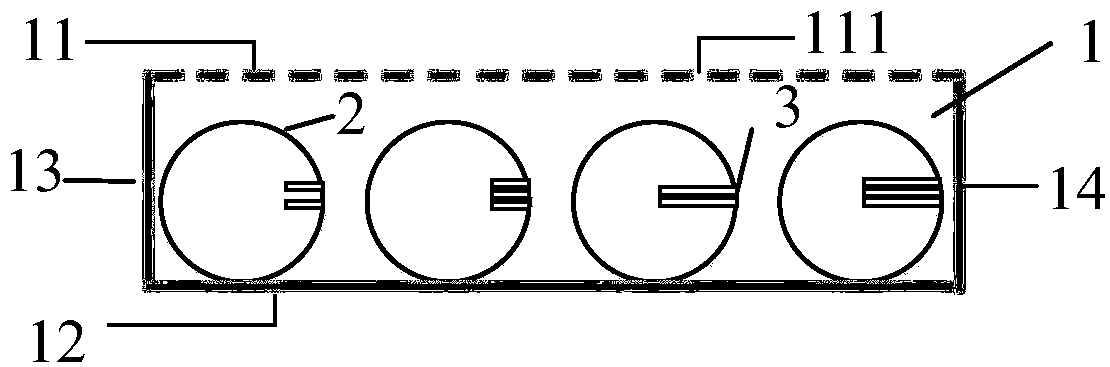 A low-frequency coupling sound absorbing structure