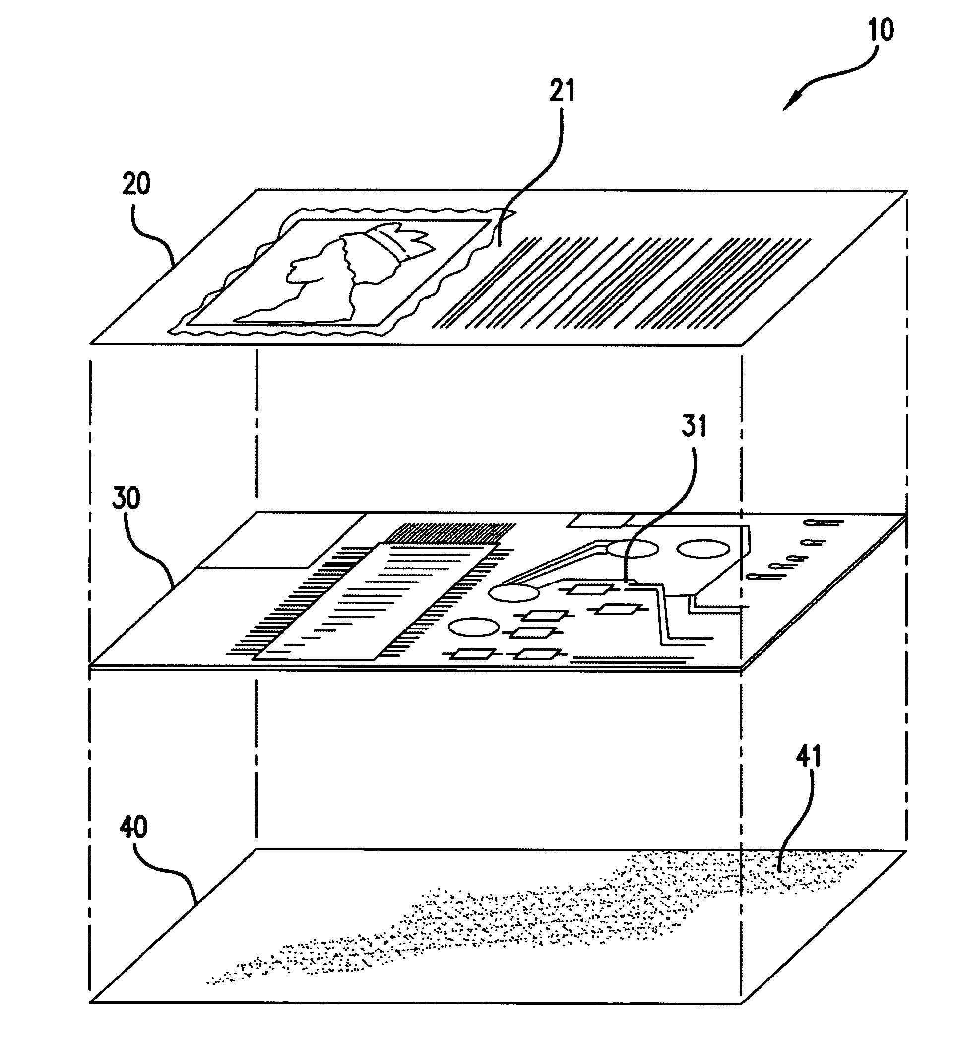 Programmable radio-frequency identification (RFID) postage stamps