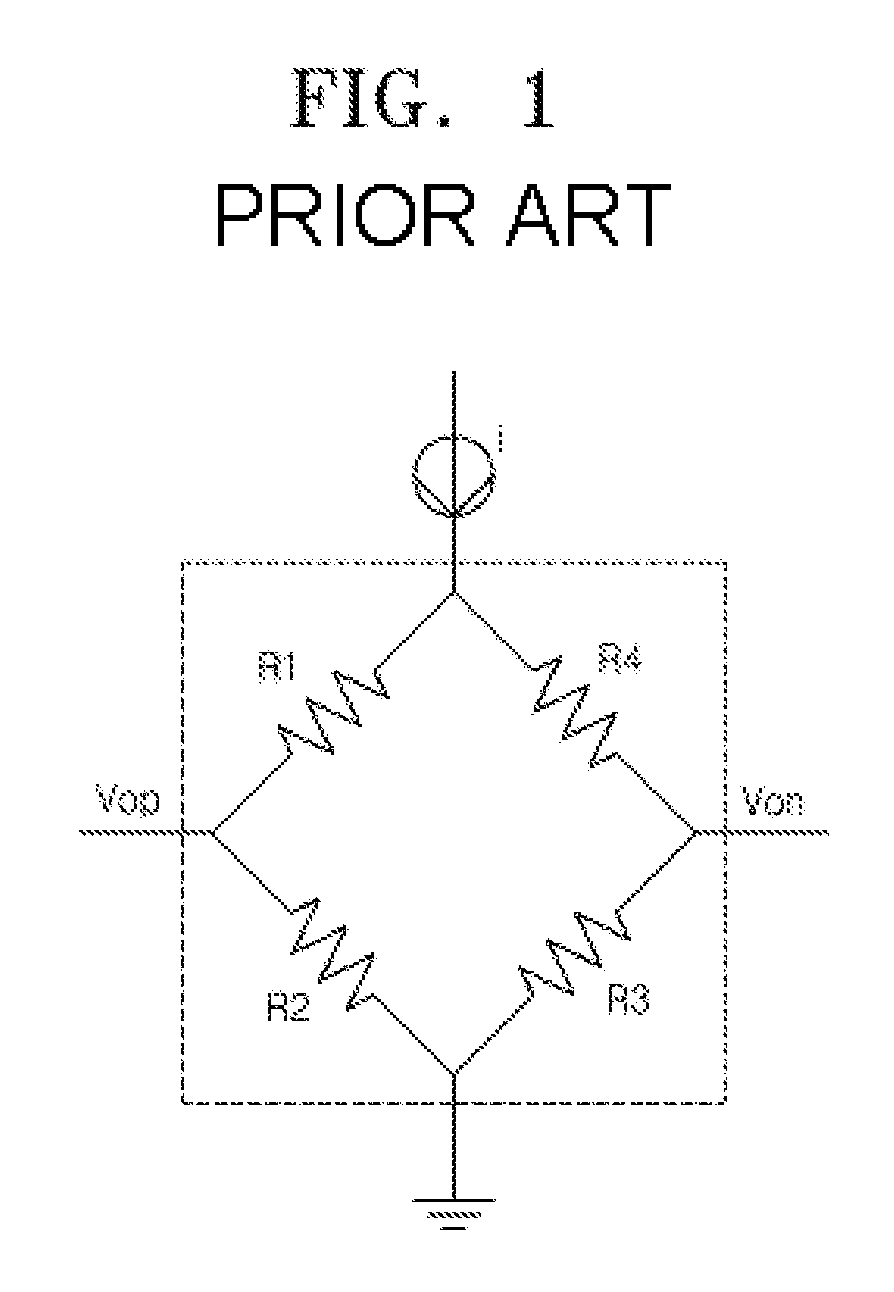 Method and apparatus for optimizing wheatstone bridge robust in change in temperature