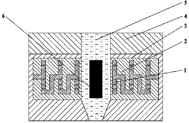 Electromagnetic nozzle based on MEMS process