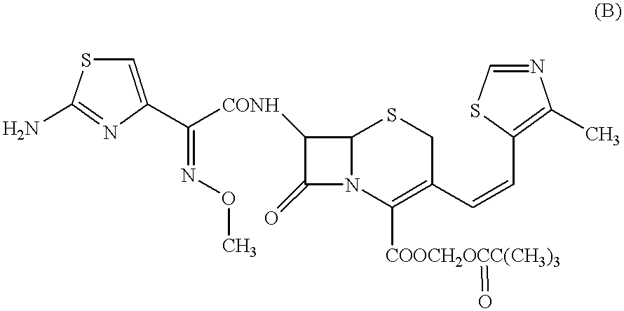 Crystallographically stable amorphous cephalosporin compositions and process for producing the same