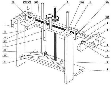 Environment-friendly self-adaptive adjustment type sedimentation tank mud scraper