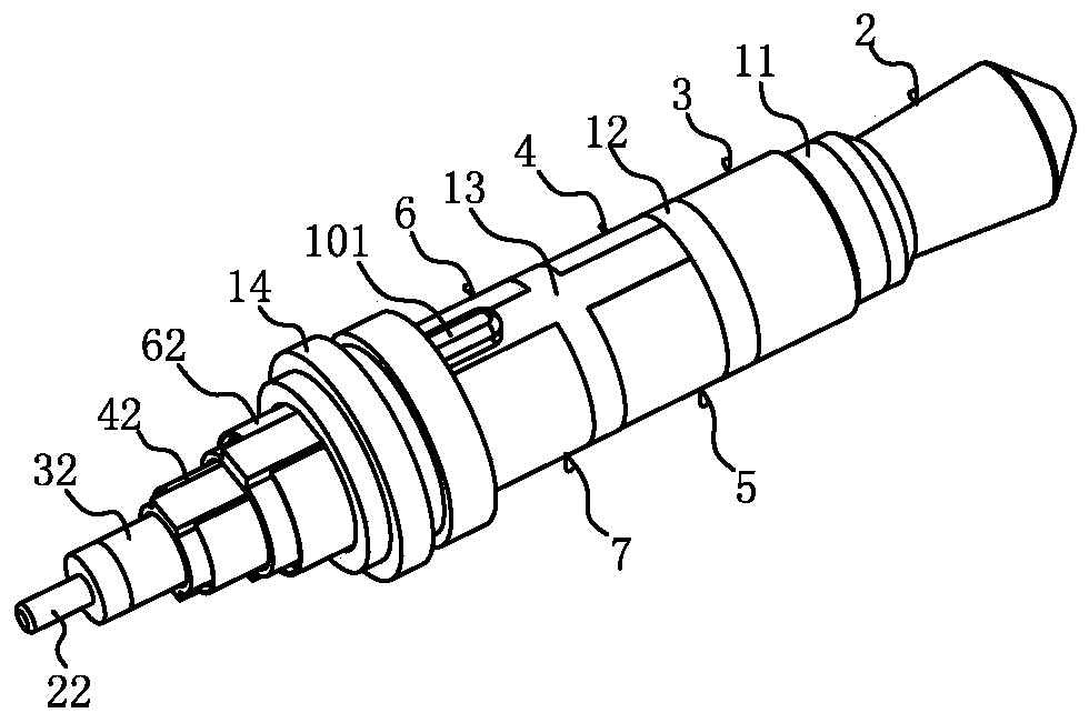 A six-level plug