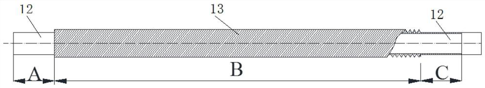 A high-efficiency composite double-sided enhanced heat transfer tube