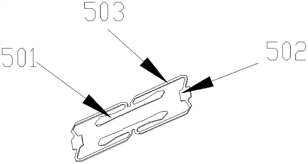 A vibrating sound generating device