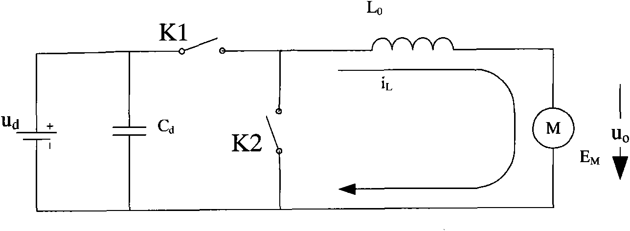 Three-phase alternating-current chopper