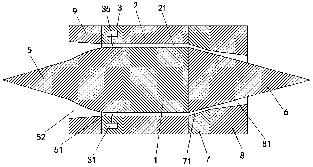 Continuous detonation air-breathing engine with variable thrust and aircraft