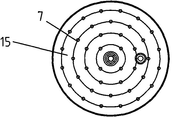 Front-located cation bed cation regenerating column