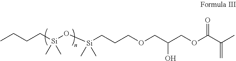 Silicone polymers comprising sulfonic acid groups