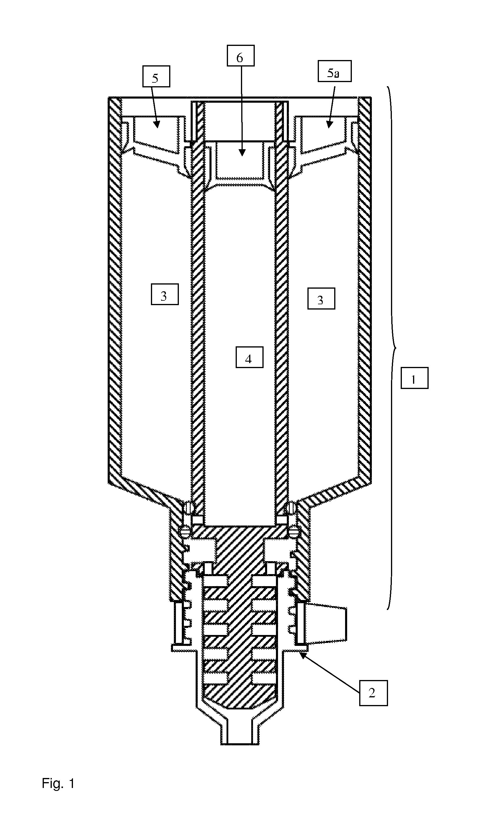 Single-use cartridges for the storing and dispensing of dental two-component impression materials