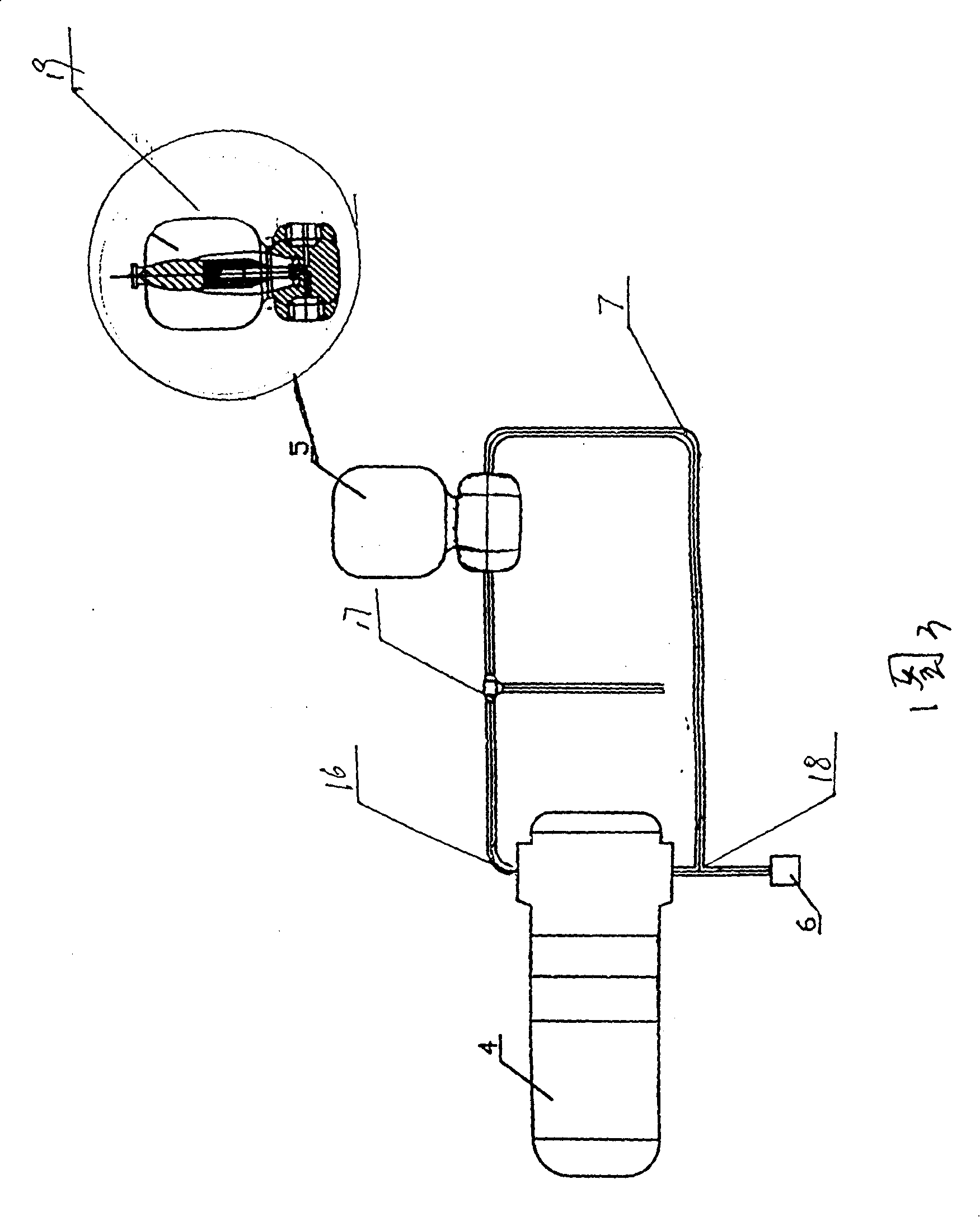 Biological deodorizing energy-saving dispensing device